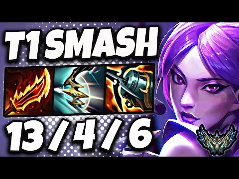 T1 Smash Kaisa vs Ezreal [ ADC ] Korea Challenger Patch 25.13