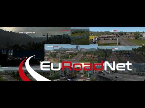 Euro Truck Simulator 2 v1 42 Сборка карт EuRoadNet