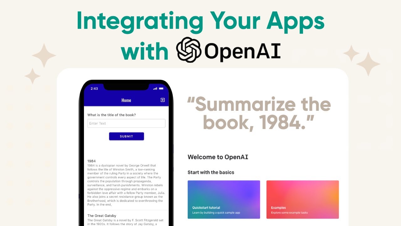 OpenAI: Prompt Completion in Your Apps | Integrations | Adalo: Build Apps without Code #nocode