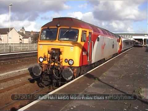 Class 57 calls at Rhyl, North Wales in 2005/6