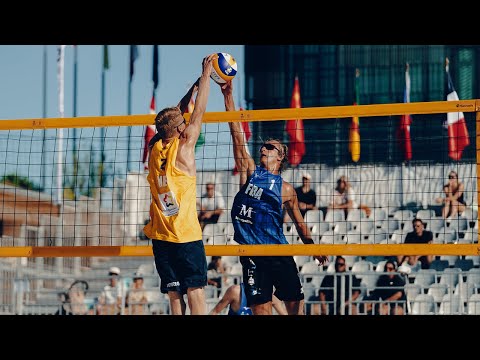 🏐 Nijland/Versteegen (NLD) - Pollet/Merle (FRA) | 2022 VW Beach Pro Tour Futures | Montpellier 🏐