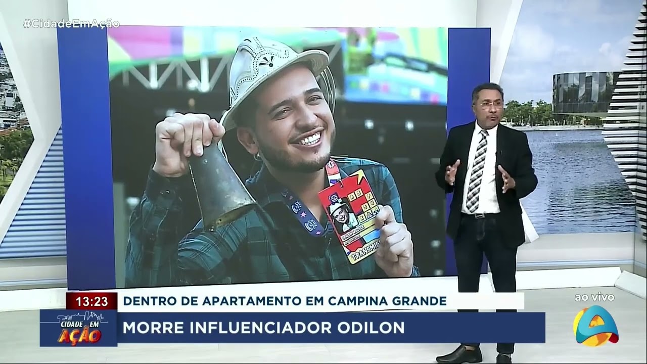 Cidade em Ação - Morre influenciador Odilon dentro de apartamento em Campina Grande
