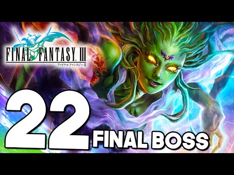 FINAL FANTASY III REMAKE: Part 22 FINAL BOSS Cloud Of Darkness, Ending, Credits【FF3】