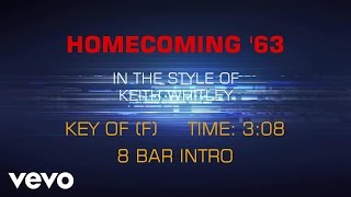 Keith Whitley - Homecoming '63 (Karaoke)
