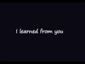 Whitney Houston - I learned from the best (Lyrics ...