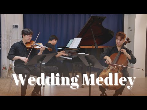 Classic Wedding Medley I 결혼식 연주 🤵👰 I 🎻Violin, Cello, Piano [4K Live]