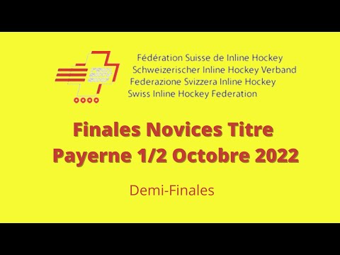 Finales Novices Titre 2022 - Demi Finales
