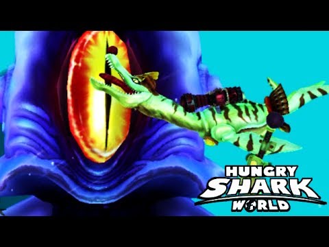 Hungry Shark World - Drago vs Colossal Squid BOSS