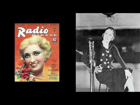 Ruth Etting - The Oldsmobile Program: February 16, 1934