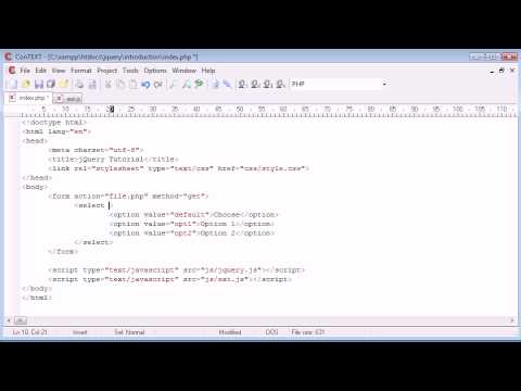 jQuery Tutorial 1 Introduction to jQuery
