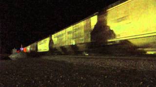 preview picture of video 'CSXT 5253 West ['G-CSXGVE'] at Wadena, MN'