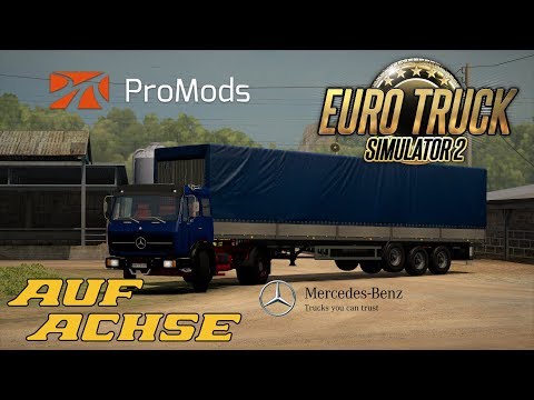 ETS2 1.30 ProMods 2.26 Mercedes 1632 NG Napoli - Bari 25t Dosenfleisch Auf Achse Franz Meersdonk #13