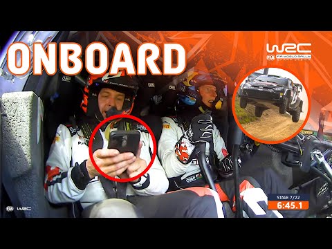 FULL ONBOARD - SS7 Evans/Martin | WRC Vodafone Rally de Portugal 2024