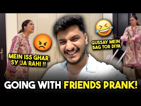 Going with Friends Prank on my Wife (GONE WRONG) 😡