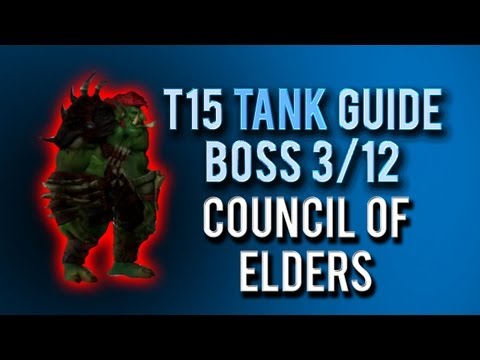 "The Council of Elders" TANK Guide → Boss 3/12 in Throne of Thunder