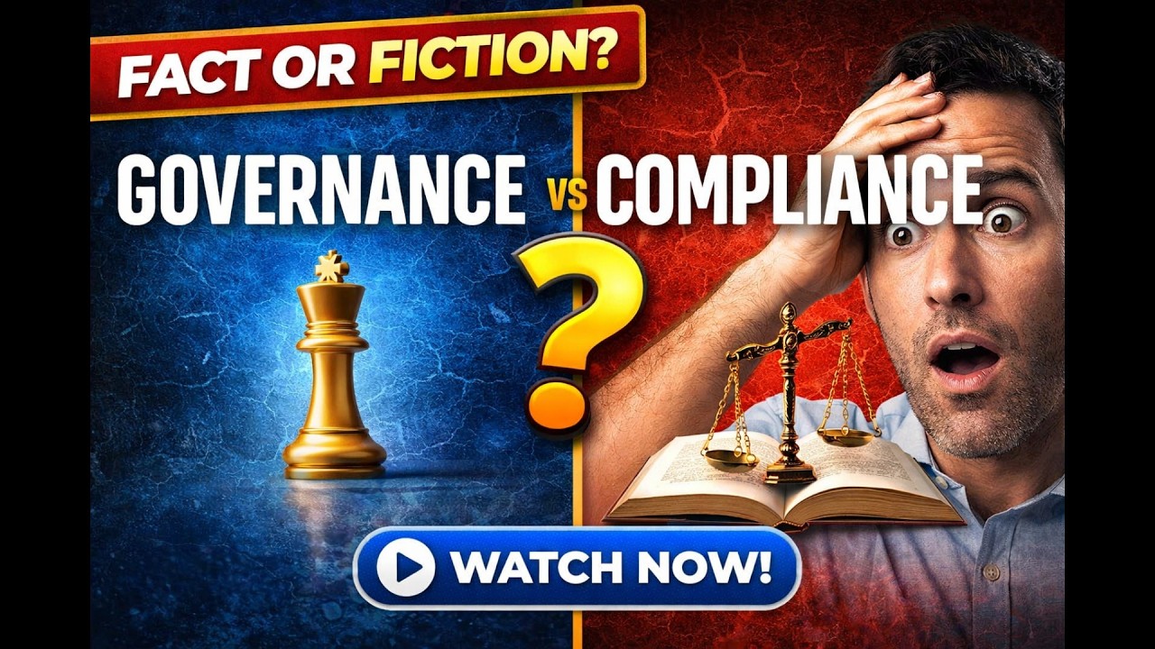 Governance vs Compliance Quiz (10 Questions Most Professionals Fail)