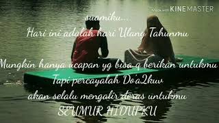 Download lagu ROMANTIS DAN BIKIN HARU!!!!! VIDEO NARASI(PUISI ULTAH) BUAT SUAMI mp3