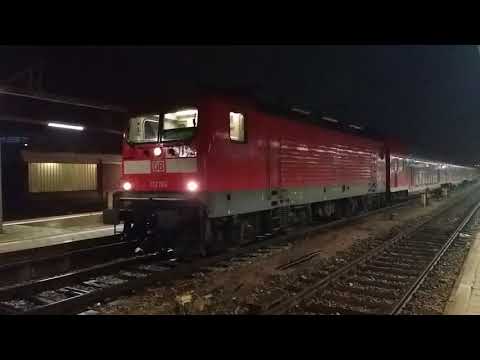 112 186 Ausfahrt Mit Einem RE 5 Aus Rostock Hbf nach Wünsdorf Waldstadt