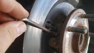 2009 Dodge Grand Caravan Rear wheel ABS/Wheel Speed Sensor replacement.