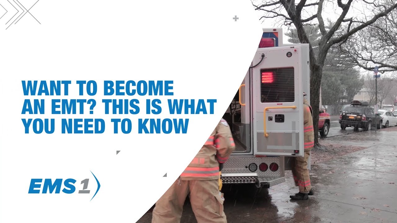 What you need to know to become an EMT