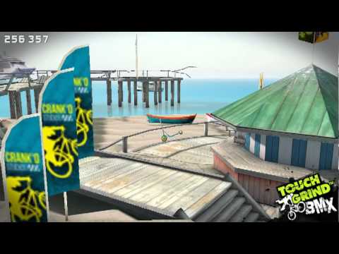 touchgrind bmx west pier using the scooter - Touchgrind BMX