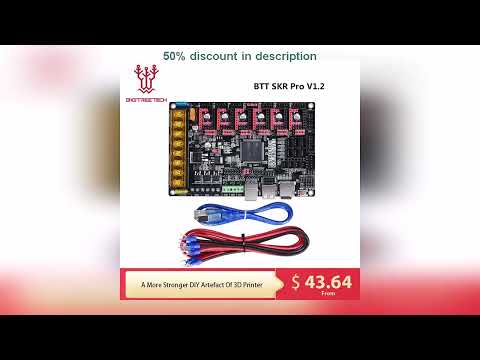 #BIGTREETECH SKR PRO V1.2 32Bit Control Board 3D Printer Parts SKR V1.3 RAMPS 1.4 A4988 TMC2208 U