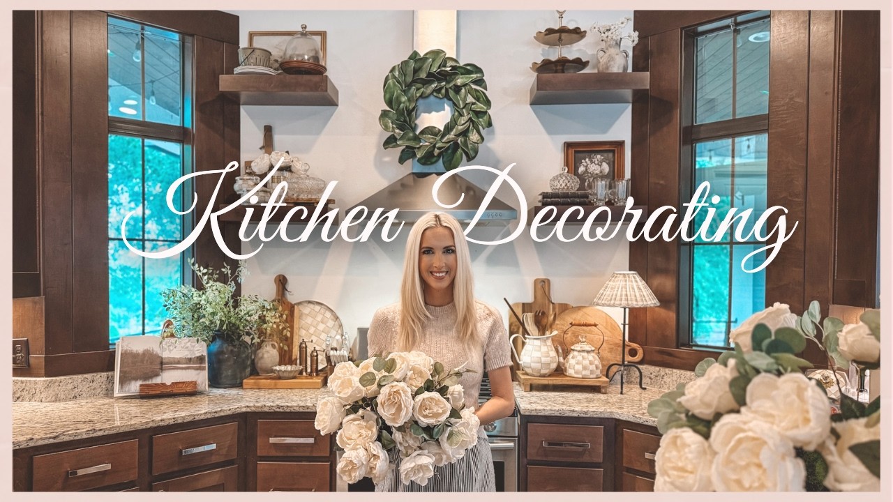 5 Kitchen Styling Secrets for a Clean and Expensive Look | Countertop & Shelf Decor