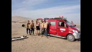 preview picture of video 'Surfing en playa Palmeritas - Huacho!!!'