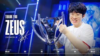 [閒聊] T1宙斯離隊感謝影片