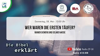 Wer waren die ersten Mennoniten?