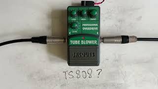 Video thumbnail for "Alternative to TS-808?!" Jacques Tube Blower Overdrive w/ Tele & Marshall (no talking) by Oburigato