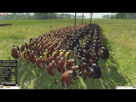 Total War Rome 2 - 120 Praetorian Guards vs 600 Vigiles