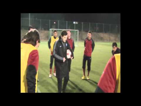 Freestyle Personal Trainer Vasanthe in acktion mit FC Kosova Zürich CH ja. 2011