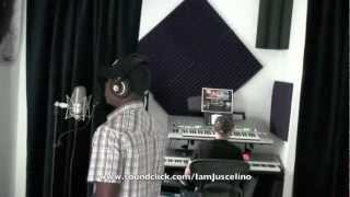 Producer Juscelino Rehearsing for a show with R&B Singer Mic Spence