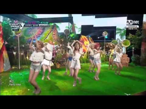 [HD] 150716 Girls' Generation -  Party @ M! Countdown