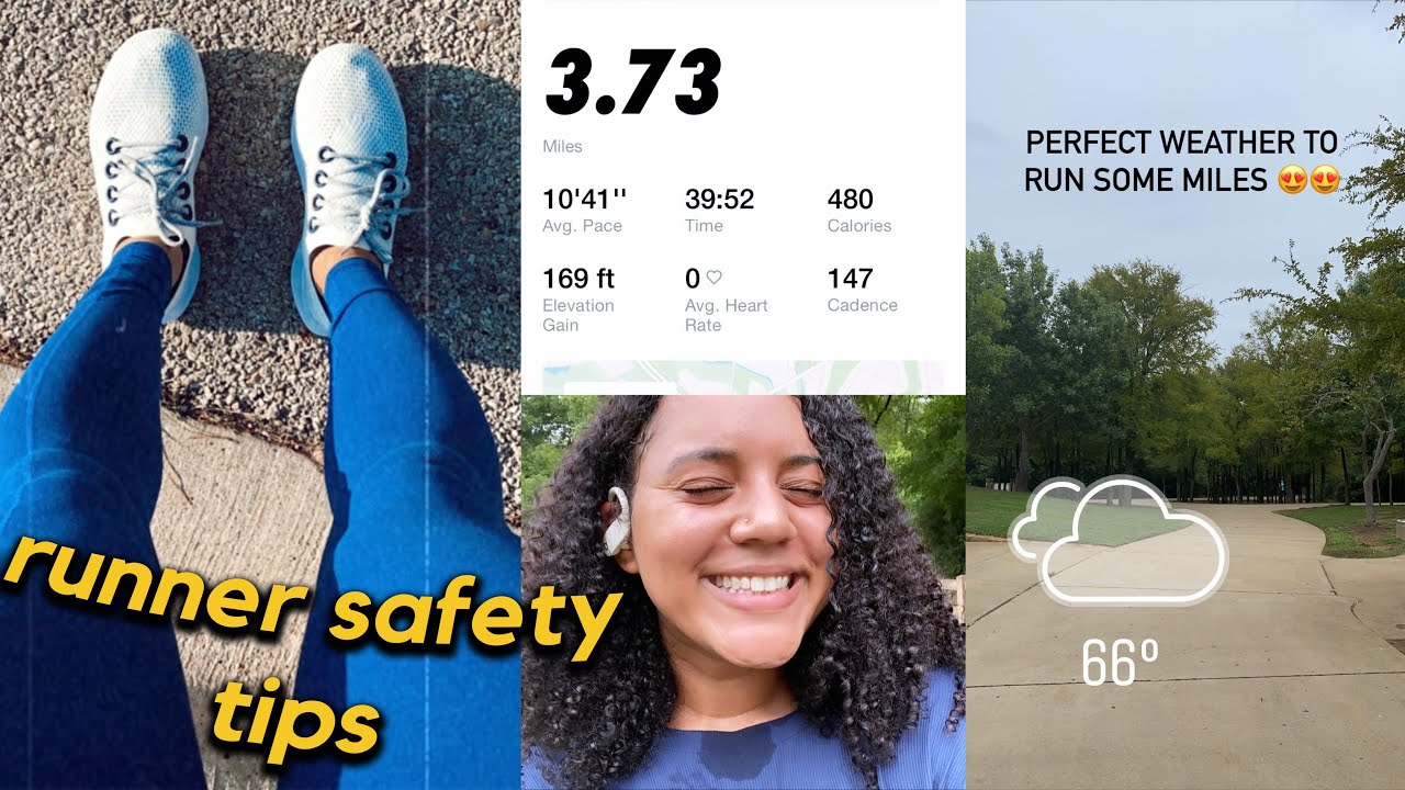 Safety Tips For Runners! how to be safe while running solo