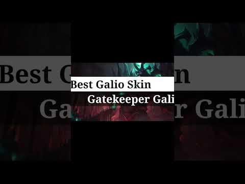 Best Galio Skin #leagueoflegends