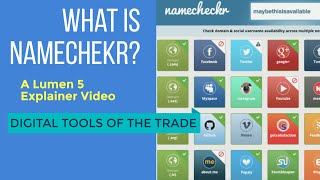 What Is Namecheckr Lumen 5