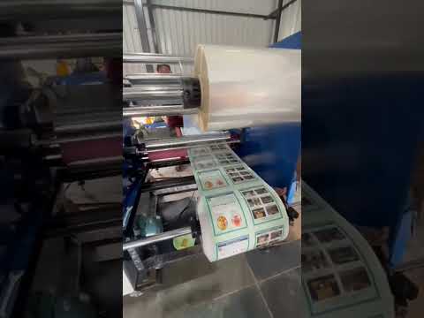 Semi Automatic Sheet To Roll Lamination Machine