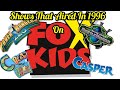 Shows That Aired In 1996 On Fox Kids Network 90s Foxkids