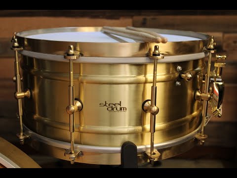 Steeldrum All Brass Model 6,5x14 - Test