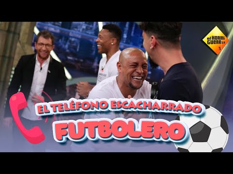 You won't stop laughing with the broken football phone - El Hormiguero