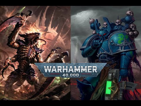 WARHAMMER 40K BATTLE REPORT: 2000 POINTS ALPHA LEGION VS TYRANIDS