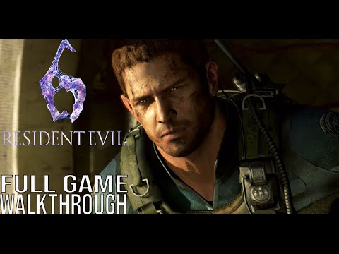 RESIDENT EVIL 6 PS5 Full Game Walkthrough - No Commentary Chris & Piers (Resident Evil 6 Full Game)