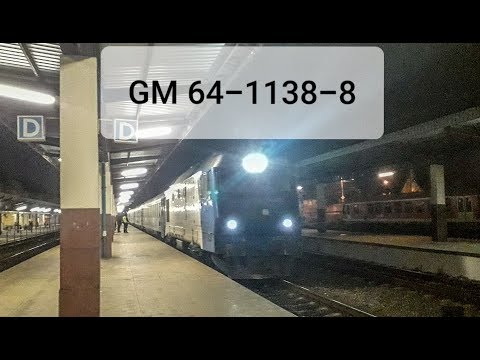 EC/IR 143 "Transilvania" Wien Hbf - Cluj Napoca - GM 64-1138-8 departs from Oradea railway station