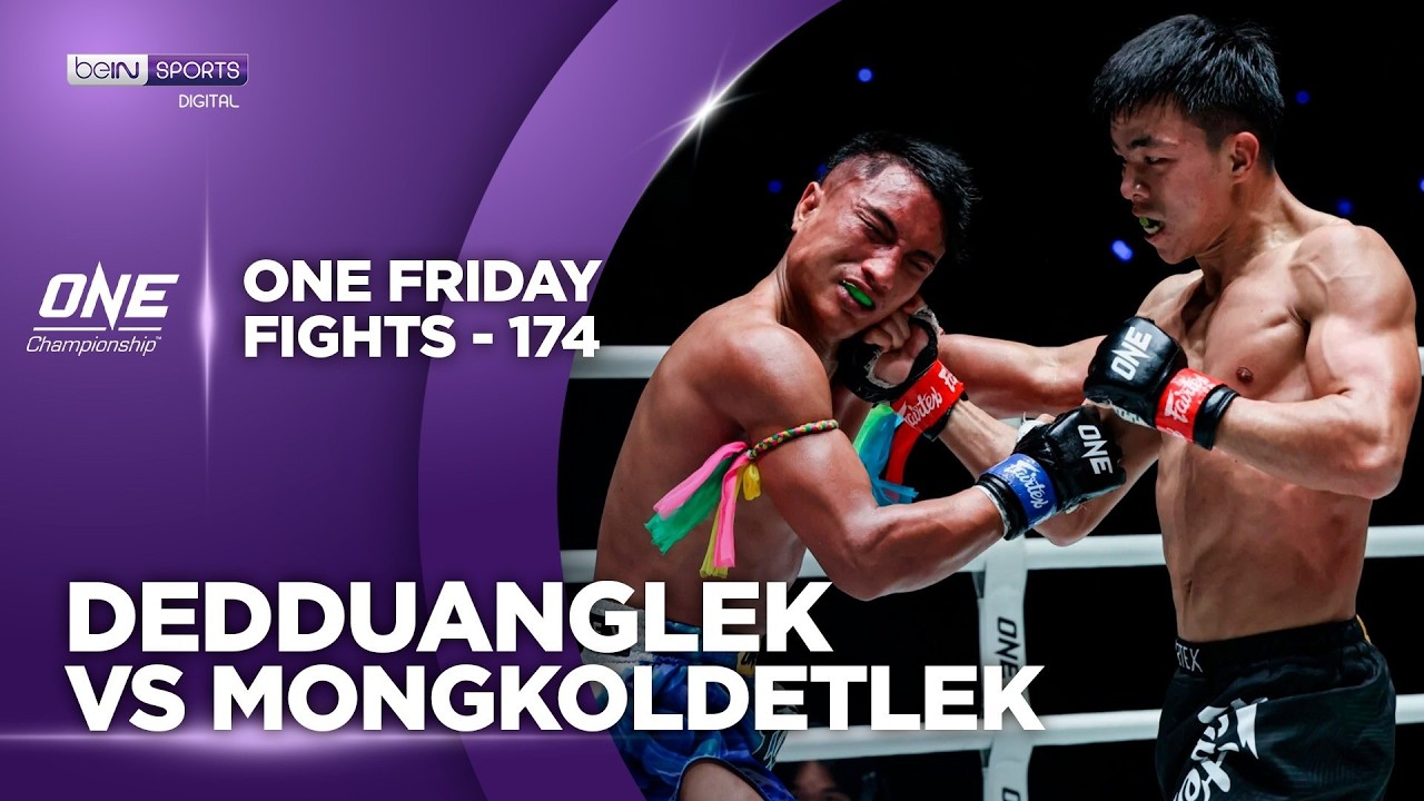 Dedduanglek vs Mongkoldetlek | HIGHLIGHTS ONE Friday Fights | 10/09/2026 | beIN SPORTS USA