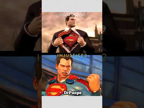 Injustice 1 Vs. Injustice 2 Superman