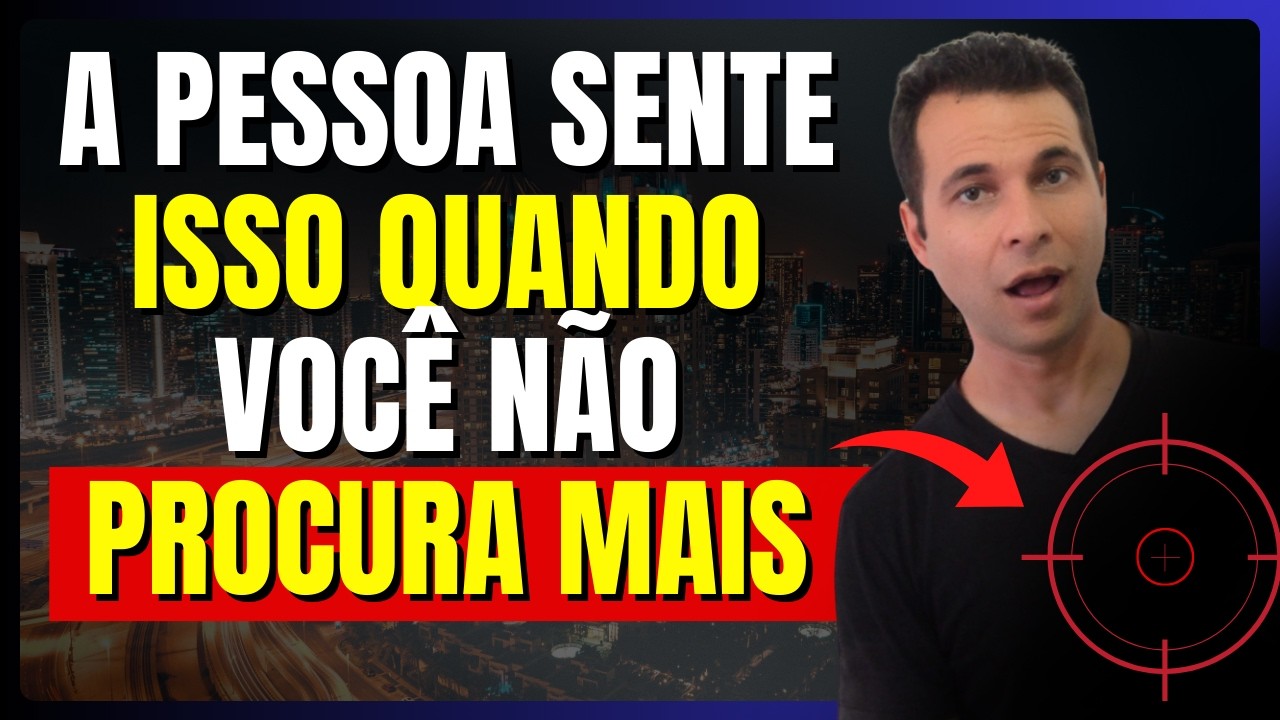 PEOPLE FEEL THIS when YOU DON'T CALL, DON'T CALL AND DON'T LOOK FOR THEM ANYMORE!