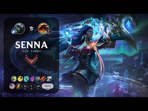 Senna ADC vs Sivir - NA Grandmaster Patch 13.24