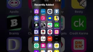 How to delete apps in App Library?